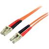 StarTech.com Cavo patch duplex in fibra multimodale 62,5/125 3 m LC - LC - 3 m - LC - LC - Maschio/Maschio - Arancione - FIBLCLC3