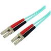 StarTech.com Cavo patch duplex LSZH fibra multimodale 50/125 3 m 10 Gb Aqua LC - LC - 3 m - LSZH - OM3 - LC - LC - Turchese - A50FBLCLC3