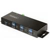 StarTech.com Hub USB gestito a 7 porte con 7x USB-A, resistente con alloggiamento industriale in metallo, protezione da ESD e so - 5G7AINDRM-USB-A-HUB