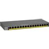 Netgear GS116LP Non gestito Gigabit Ethernet (10/100/1000) Supporto Power over Ethernet (PoE) Nero, Interruttore - GS116LP-100EUS