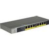 Netgear GS108LP Non gestito Gigabit Ethernet (10/100/1000) Supporto Power over Ethernet (PoE) 1U Nero, Grigio, Interruttore - GS108LP-100EUS