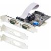 StarTech.com 2-Port Seriale PCIe Scheda, RS232/RS422/RS485 - 2S232422485-PC-CARD