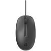 HP 125 - Mouse - cablato - USB - nero - 265A9UT