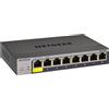 Netgear GS108Tv3 Gestito L2 Gigabit Ethernet (10/100/1000) Grigio, Interruttore - GS108T-300PES