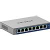 Netgear GS108Ev4 Non gestito L2/L3 Gigabit Ethernet (10/100/1000) Grigio, Interruttore - GS108E-400EUS