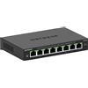 Netgear GS308E Gestito L2/L3 Gigabit Ethernet (10/100/1000) Nero, Interruttore - GS308E-400EUS