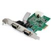 StarTech.com Scheda adattatore seriale PCI Express RS232 a 2 porte - Scheda controller host seriale PCIe RS232 - PCIe a doppia s - PEX2S953