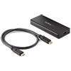 StarTech.com USB-C 10 Gbps M.2 NVMe PCIe SSD Enclosure - Robusto contenitore esterno M.2 PCIe M-Key in alluminio Grado di protez - M2E1BRU31C
