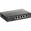 D-Link DGS-1100-05PDV2 switch di rete Gestito Gigabit Ethernet (10/100/1000) Supporto Power over Ethernet (PoE) Nero, Interrutto - DGS-1100-05PDV2