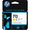 HP SUPPLIES HP Cartuccia di inchiostro giallo originale DesignJet 712 da 29 ml - 3ED69A