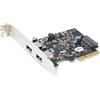 StarTech.com Startech Adattatore USB PCI Express a 2 porte - 10Gbit/s pro Port - USB 3.1/3.2 Gen 2 Typ-A PCI Express 3.0 x2 Host - PEXUSB312A3