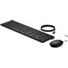 HP Desktop 320MK - Set tastiera e mouse - completo - 9SR36UT#ABZ