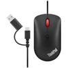 Lenovo ThinkPad USB-C Wired Mouse - Mouse - 4Y51D20850