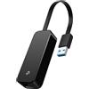 TP-Link UE306 replicatore di porte e docking station per laptop Nero, Scheda di rete - UE306