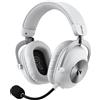 LOGITECH Pro X3 Lightspeed Headset CUFFIE WIRELESS, White