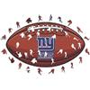 Iconic Puzzles - New York Giants, Logo, Puzzle di Legno con licenza ufficiale NFL, 100% sostenibile, regalo per adulti e bambini, taglia S, 150 Pcs