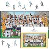Iconic Puzzles - Tottenham Hotspur FC, European Champions 24/25, Puzzle di Legno con licenza ufficiale, 100% sostenibile, regalo per adulti e bambini, taglia S, 150 Pcs