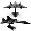 Daron SR-71 Blackbird, modello in metallo pressofuso, replica di un aereo da ricognizione strategico in scala 1:200, con espositore, altamente dettagliato, lunghezza 15,8 cm x apertura alare 8,1 cm