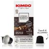Kimbo 10 Capsule in alluminio Kimbo Espresso Barista Ristretto compatibili Nespresso