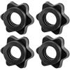 Generic Collari Spinlock 25mm per Bilanciere, 4/8 Pezzi Antiscivolo | Blocca i dischi in sicurezza: collari spinlock 25mm in plastica antiscivolo, set da 4 o 8 pezzi.