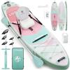 ATPROSS Tavola SUP Gonfiabile 366 × 92 cm, Portata 240 kg, 2 Persone | Include Sedile Kayak e Accessori, Extra Larga e Stabile, Ideale Per Yoga, Pesca e Surf
