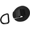 ASHLUYAK Paddleboard D Rings Patch di fissaggio con PVC rotondo | Base rotonda in PVC con anelli a D fissati con cinghia, corda o punto di attacco per attrezzatura da paddle sport acquatici