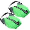 KESYOO Ghette per Scarpe da Trail, Copriscarpe da Esterno Verdi | Poliestere Resistente, Blocco Detriti e Rinforzo Durevole, per Escursioni su Neve e Montagna, Unisex
