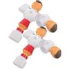 xulvoz Calcio balilla di ricambio per giocatori di calcio balilla, 10 pezzi, ergonomici, resistenti agli urti, colore