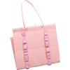 HANABASS Espositore da Parete per Cinture Karate 12 Scomparti Rosa | Feltro e Tessuto Non Tessuto, Design Appeso Elegante, per Medaglie e Borse da Arti Marziali