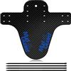 Generic Parafango anteriore posteriore in plastica per mountain bike, in fibra di carbonio rimovibile, accessori per ciclismo