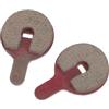 Toyvian Pastiglie Freno per Monopattino Elettrico in Semi-metallo Arancia | Ricambio per Pinze a Disco Meccaniche, Superficie Resistente All'usura, Adatte a Guida Cittadina e Pioggia