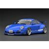 ignition model Modello Accensione IG3256 1/18 Porsche RWB 997 Blu SSR SP1 Cerchi Da 18 Pollici
