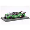 BBR P18218C 1/18 Pagani Huayra R Gloss Nero Carbonio E- Verde Erba Limitata