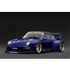 Ignition Model IG4155 1/18 RWB 993 Blue Metallic WORK S1, Ruote 18 Pollici