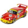 Ixo Modelli MOC317 1/43 RWB 964 Idlers #17 Rosso Modello Auto Da Giappone