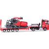 herpa HE314664 1:87 Mercedes-Benz Actros Bassa-ponte Semi Vogele Kutter