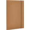 FELLOWES Cartella 3 Lembi HOLOS in PP marrone 25x35cm Fellowes 100102103