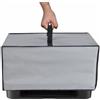 AF-WAN Tessuto pesante impermeabile per stampante in nylon compatibile con stampante multifunzione Canon PIXMA TS3550i / TS3551i / TS3450 /TS5350i (grigio argento)