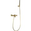 IMEX Rubinetteria IMEX - MONZA miscelatore vasca/doccia in ottone termostatico [oro spazzolato] - BTM039-4OC
