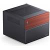 Jonsbo N4 Black Micro Tower Nero (Jonsbo N4 NAS Case - Black)
