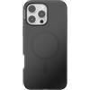 PopSockets Custodia per iPhone 16 Pro Max compatibile con MagSafe, custodia per iPhone 16 Pro Max, compatibile con ricarica wireless, solo custodia, nero traslucido