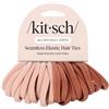 Kitsch Elastici Capelli in Nylon Senza Danni 20 pz - Rosa Cipria | Elastici capelli donna, resistenti ed elasticizzati, senza strappi, ideali per code, raccolti e trecce