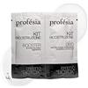PROFESIA Kit Ricostruzione Capelli, Trattamento Ristrutturante con Acido Ialuronico, Olio di Argan e Macadamia, Idrata e Ripara i Capelli Danneggiati, Secchi e Decolorati, 1 Kit da 2 Bustine x 12 ml