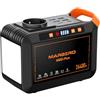 MARBERO Generatore di Corrente Portatile 26.400mAh 98Wh Power Bank con Presa AC 120W Max Generatore con Uscite LED USB DC per Campeggio Emergenze Outdoor Viaggi Camper