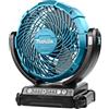 Makita VENTILATORE 18CM 14,4/18V+AC SWING+TIMER