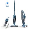 Vacmaster Aspirapolvere senza fili 2 in 1, Scopa elettrica, potente | VSD1001EU con aspirapolvere a mano removibile, spazzola LED, 24 min, per tappeti, pavimenti duri e peli di animali