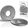 PD® rondelle grandi M5 (DIN 9021 / ISO 7093) | Rondelle carrozzeria A2 V2A in acciaio inox | Rondelles in acciaio inox Spessori con diametro esterno grande | 25 pezzi
