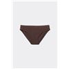 Tezenis Slip In Cotone Organico Donna Marrone