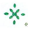 Sbi Gems Smeraldo Naturale Taglio Marquise 1.06 CTS 4x2 Mm Lotto 10 Pz Gemme Calibrate