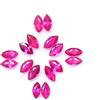 SBI Gems 3.50x1.75 A 4x2 MM Rubino Naturale Taglio Marchesa Lotto 16 Pezzi 1.23 Cts Loose